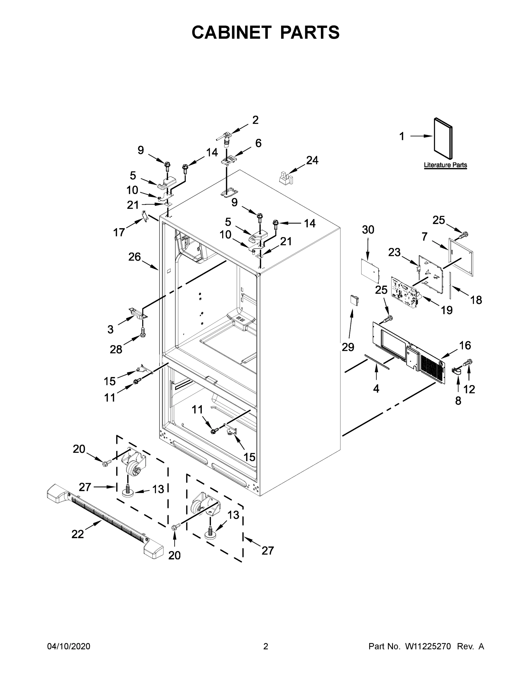 02 - CABINET PARTS