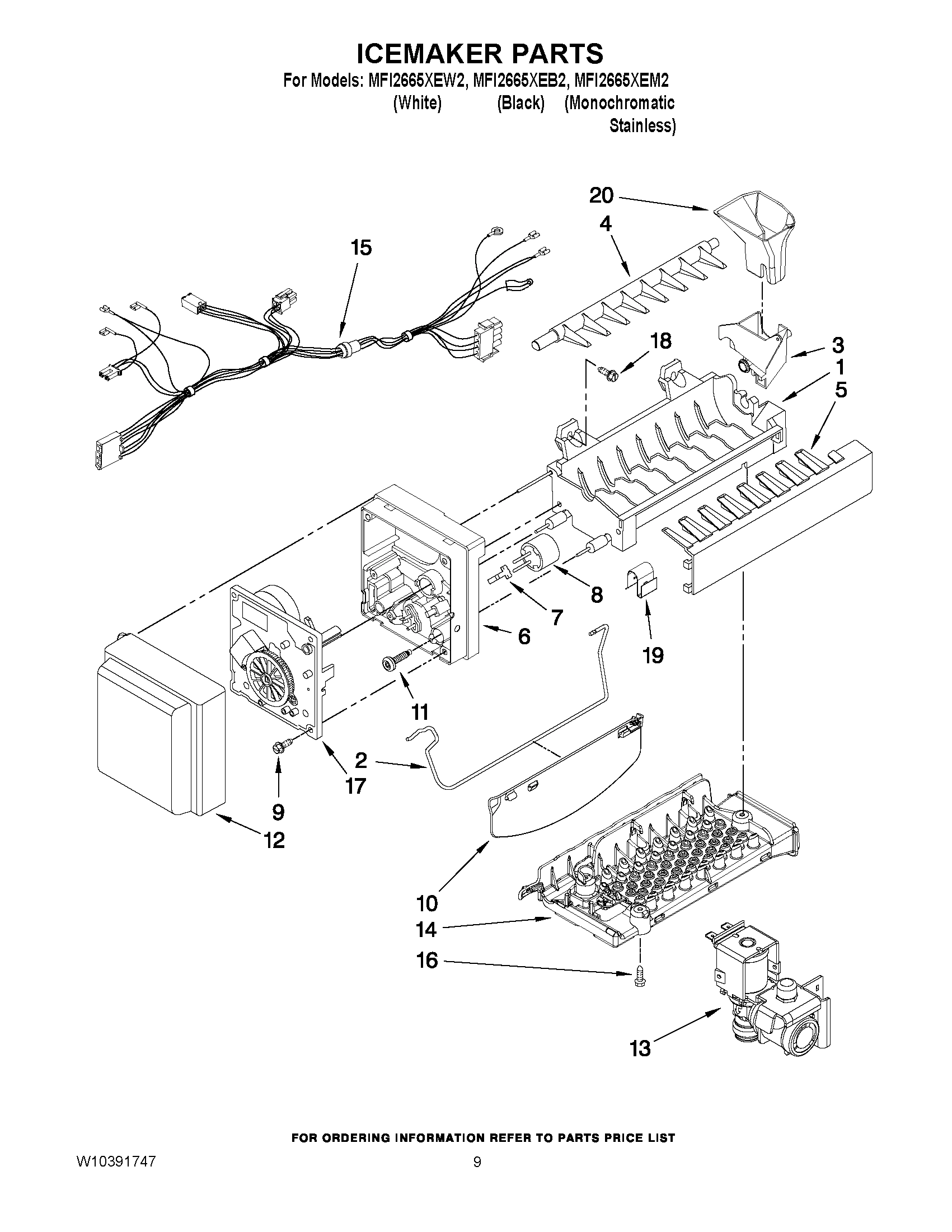 05 - ICEMAKER PARTS