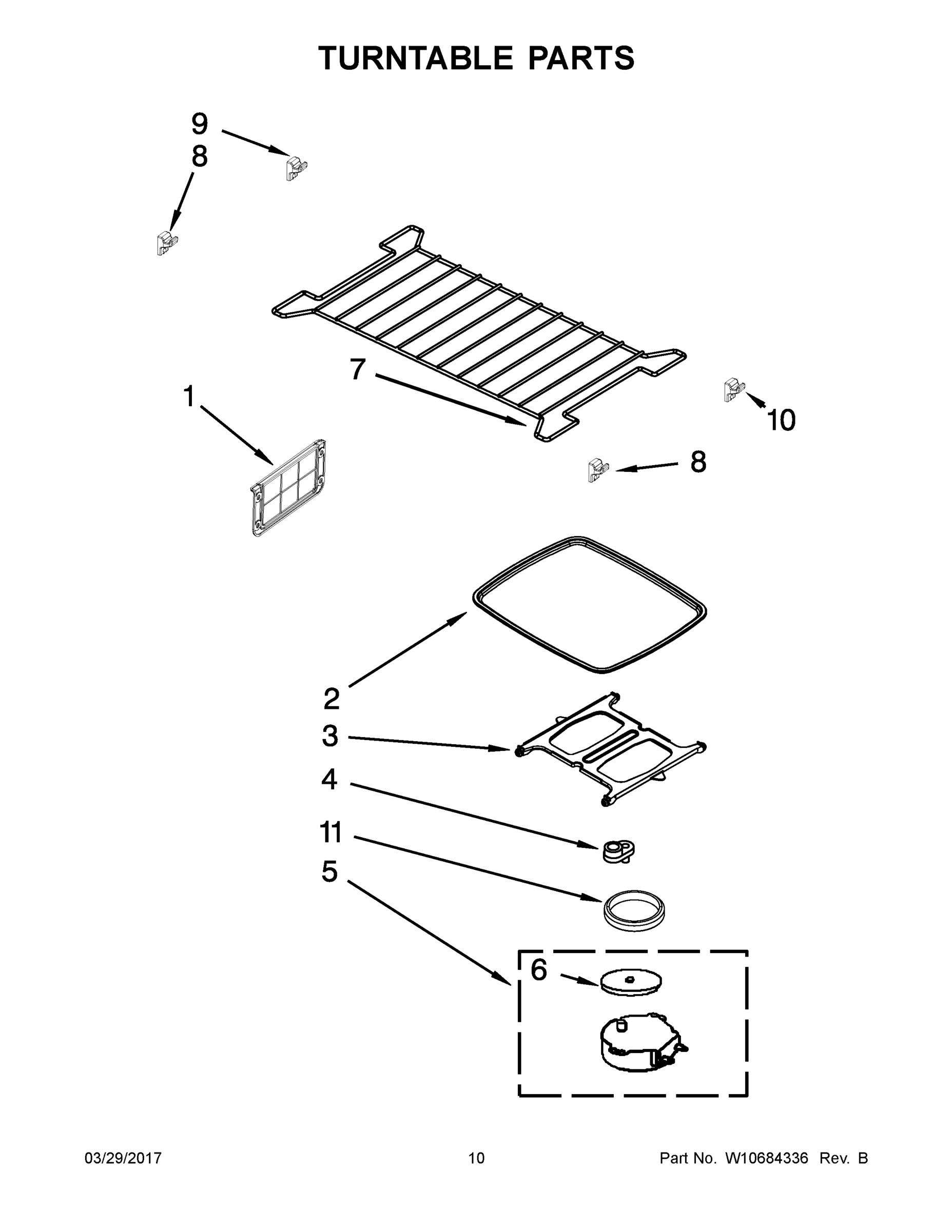 06 - TURNTABLE PARTS