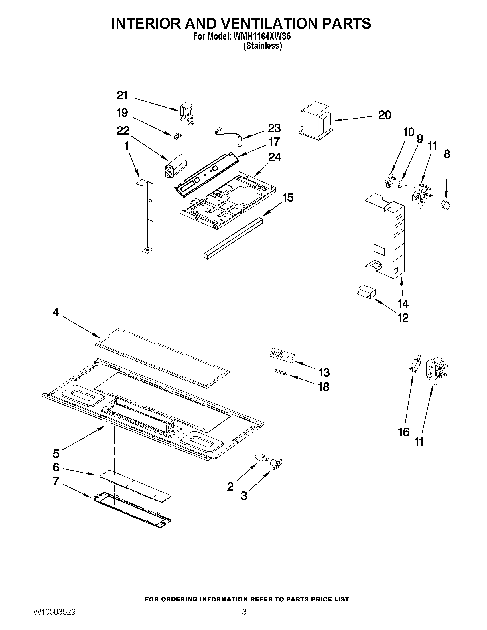 03 - INTERIOR AND VENTILATION PARTS