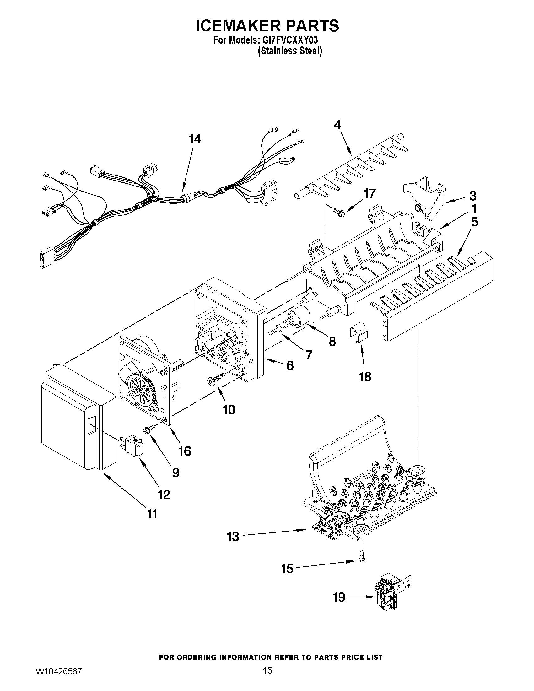 08 - ICEMAKER PARTS