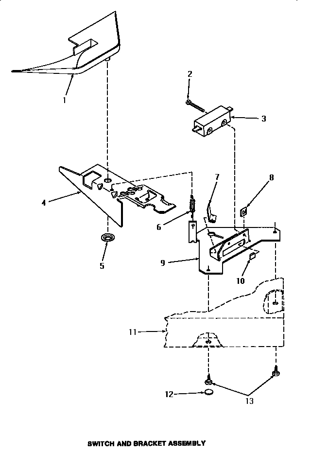 21 - SWITCH & BRACKET ASSY