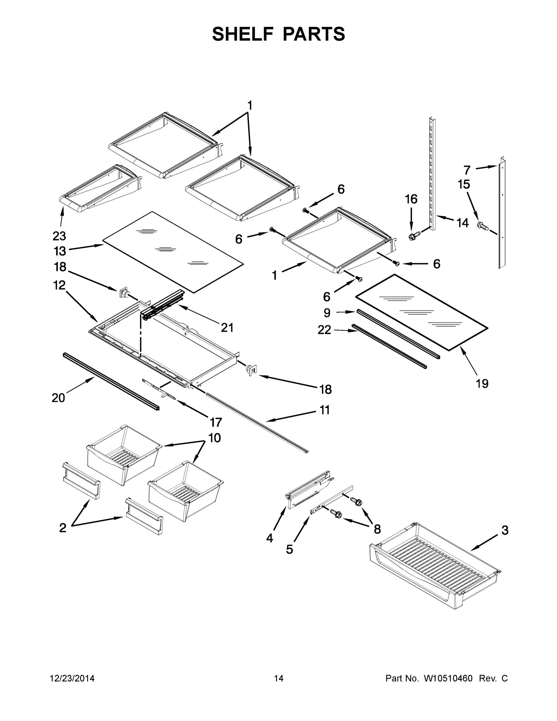 08 - SHELF PARTS