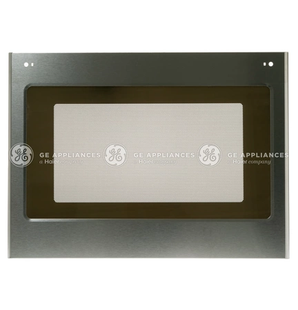 WB56X31647 GE Glass Pane Assembly, Stainless