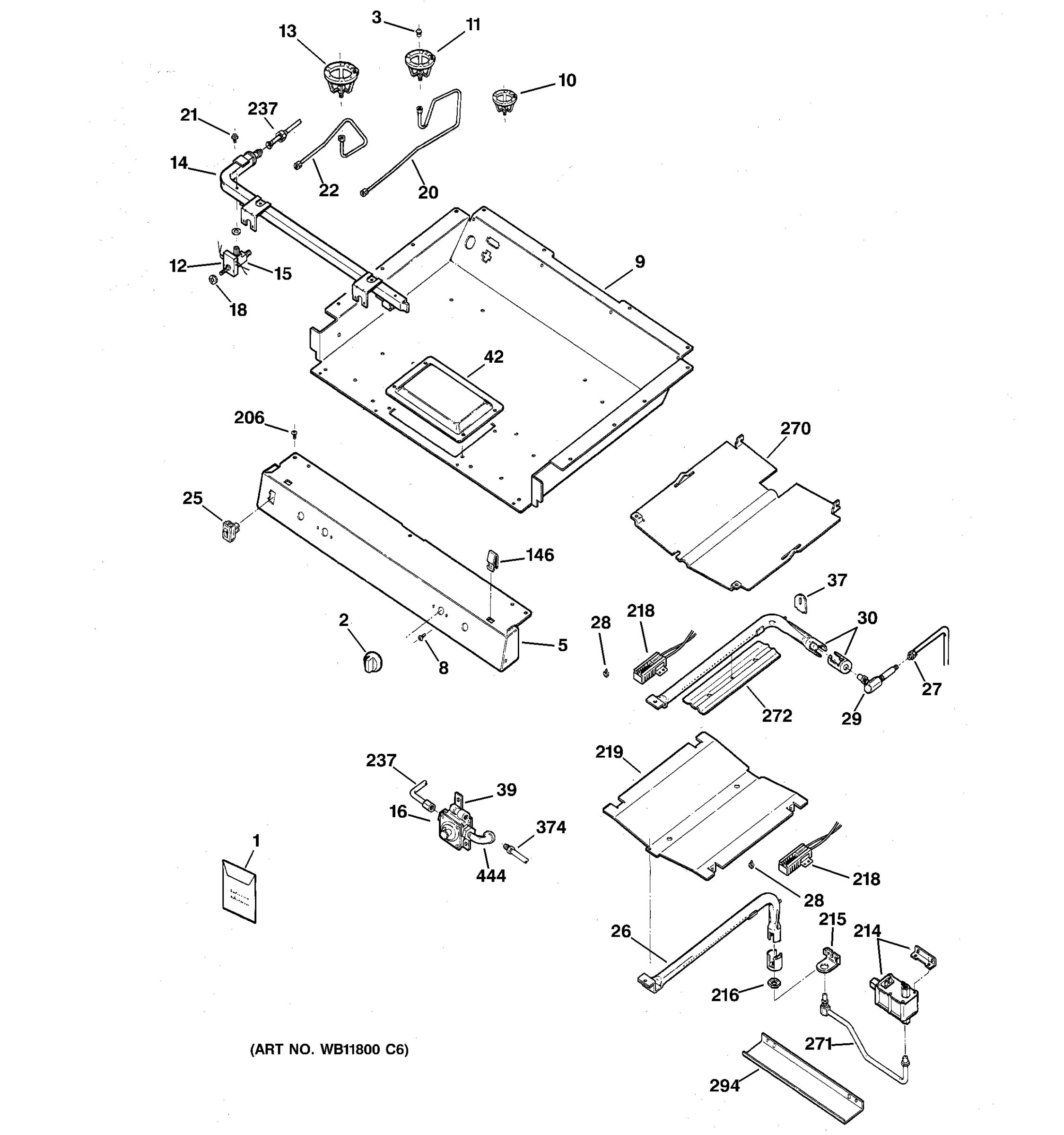GAS & BURNER PARTS