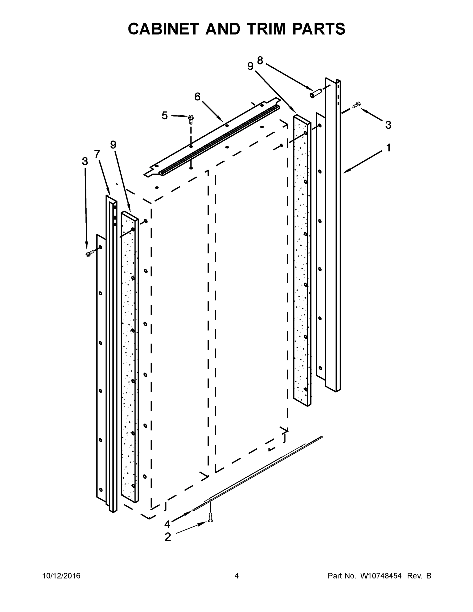 03 - CABINET AND TRIM PARTS