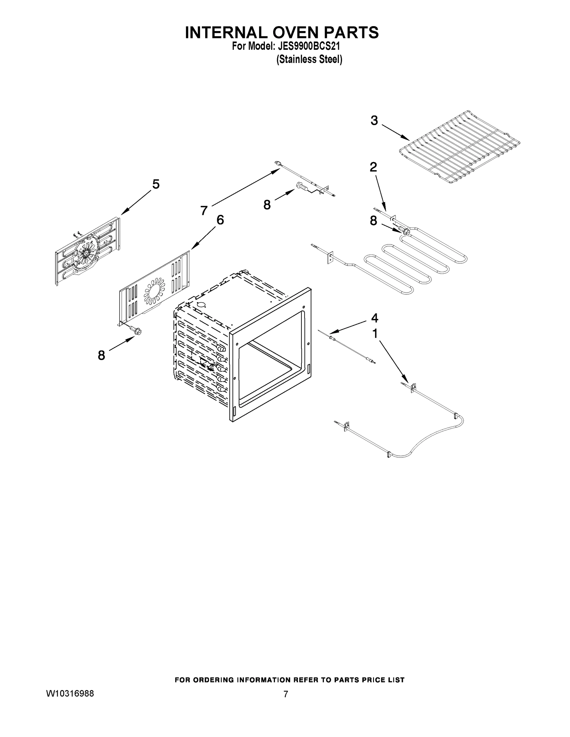 05 - INTERNAL OVEN PARTS