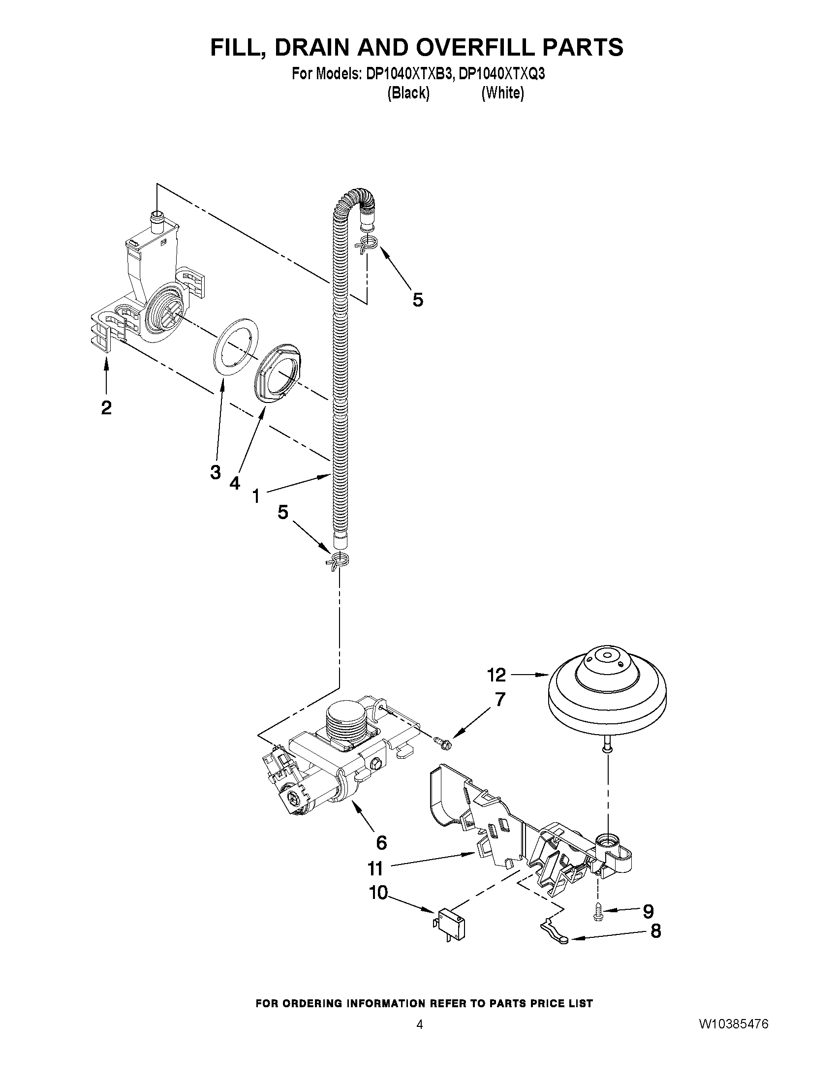 04 - FILL, DRAIN AND OVERFILL PARTS