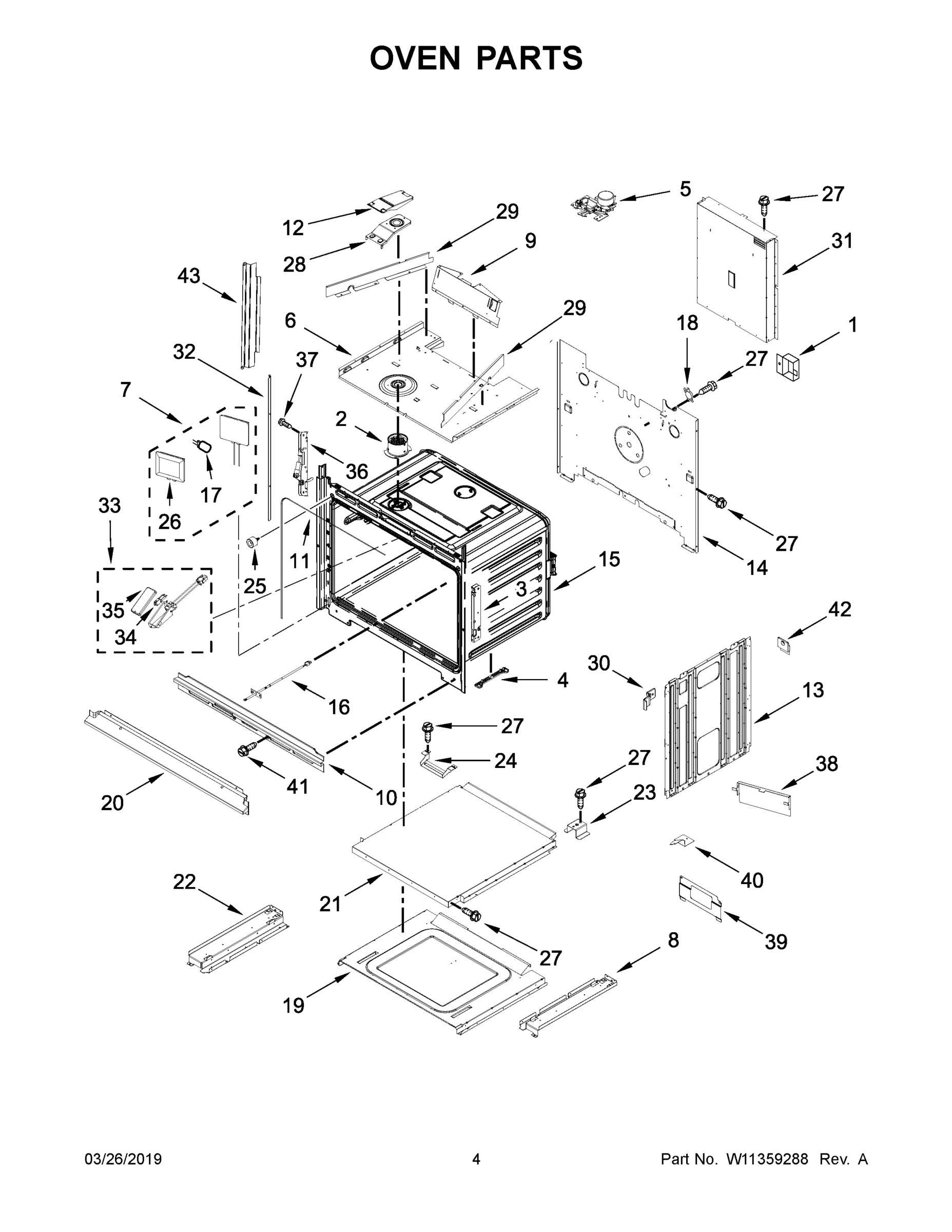 03 - OVEN PARTS