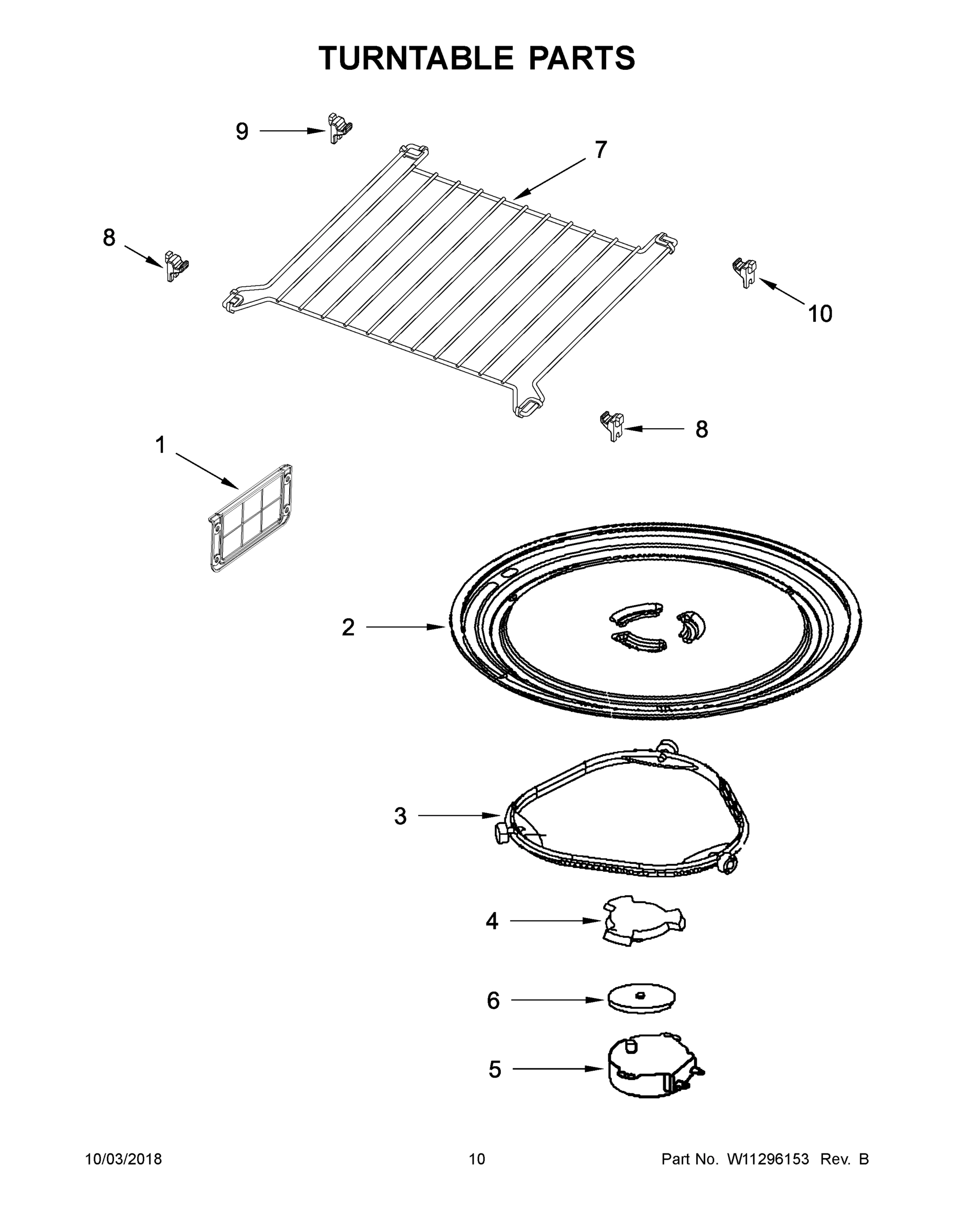 06 - TURNTABLE PARTS
