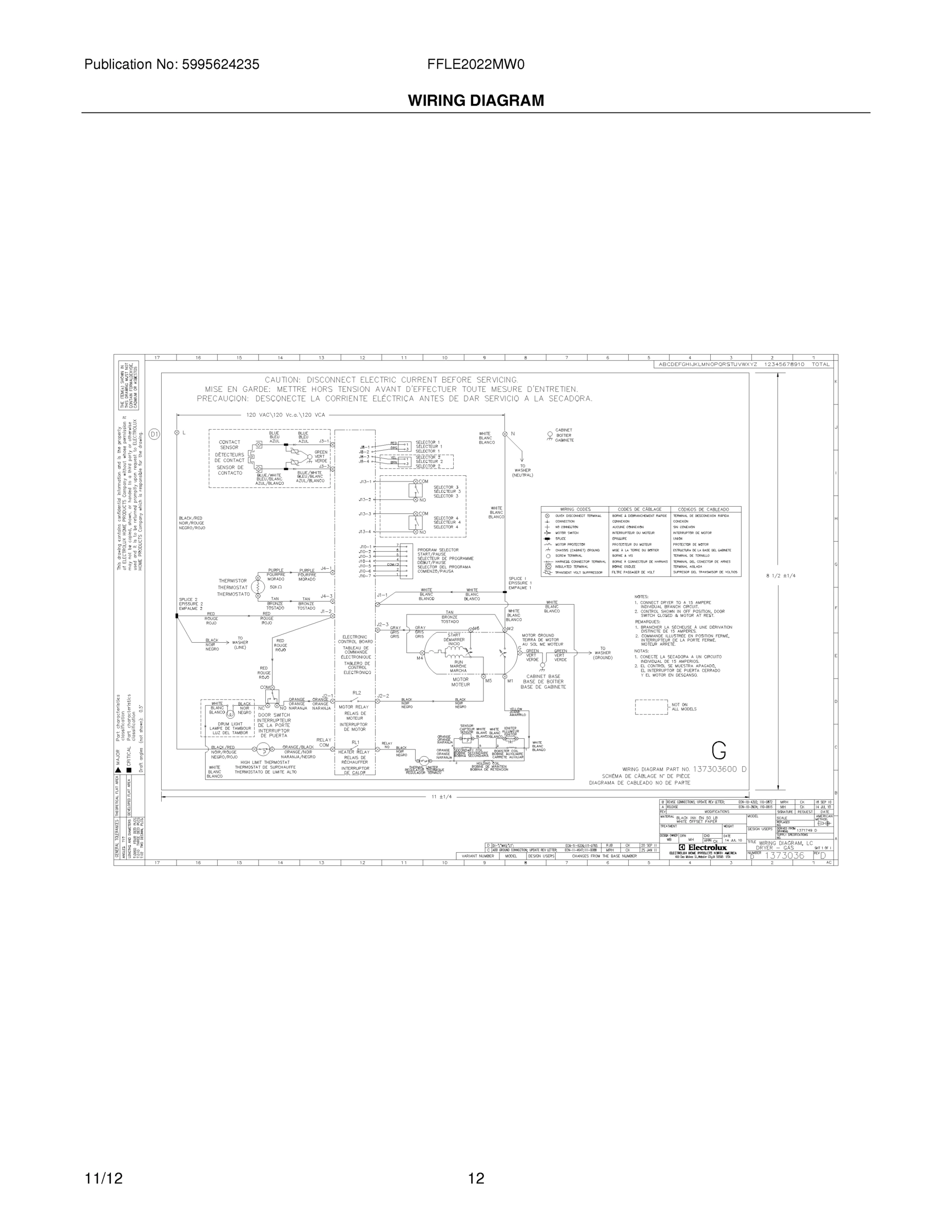 12 - WIRING DIAGRAM