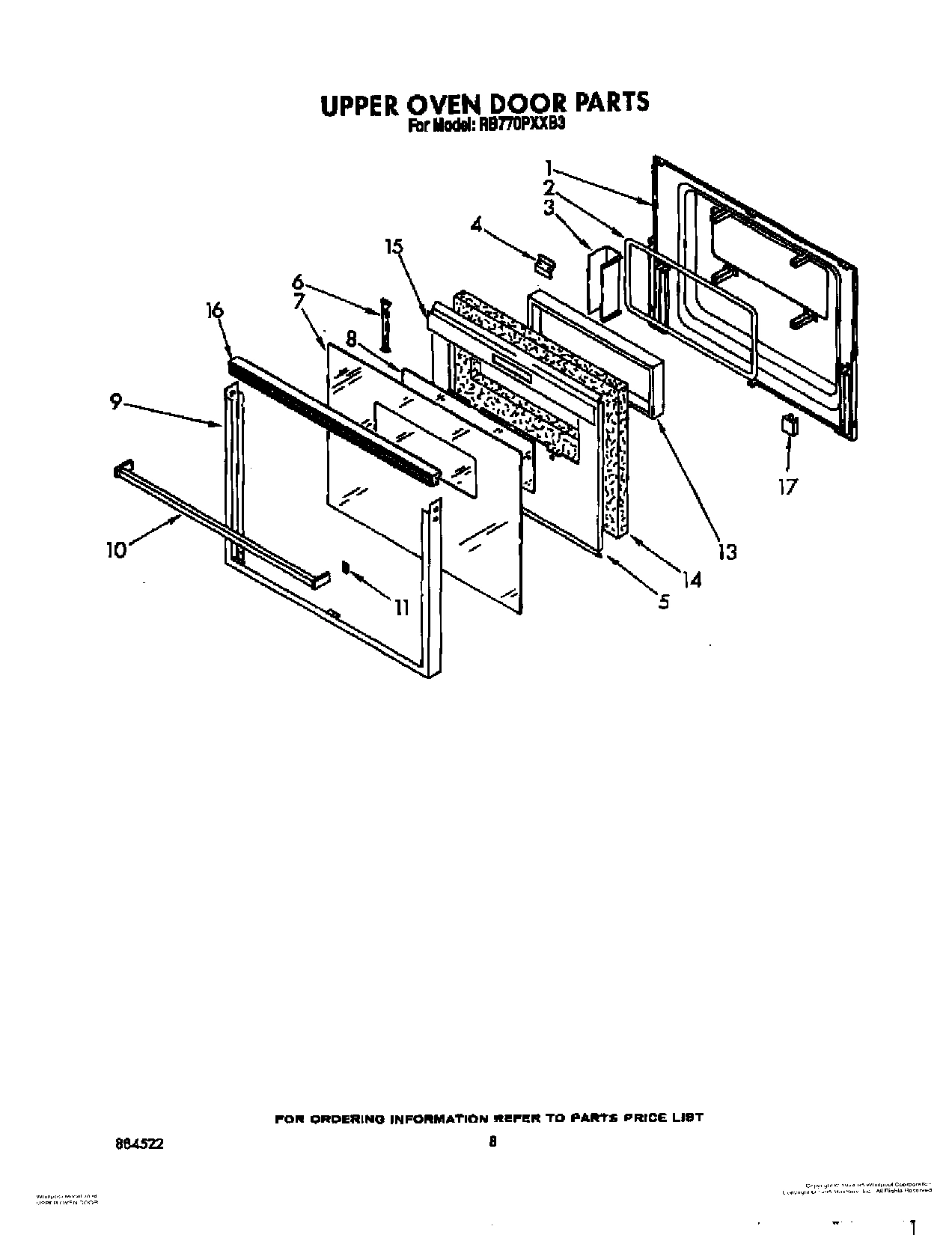 05 - UPPER OVEN DOOR