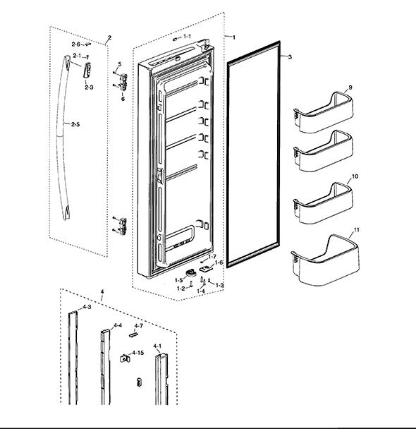 FRIDGE DOOR L