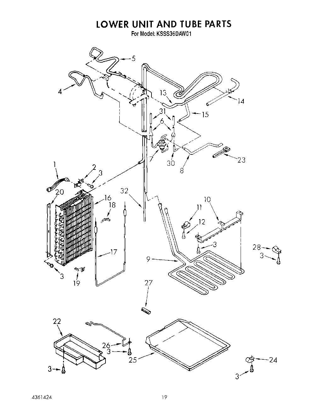 14 - LOWER UNIT AND TUBE