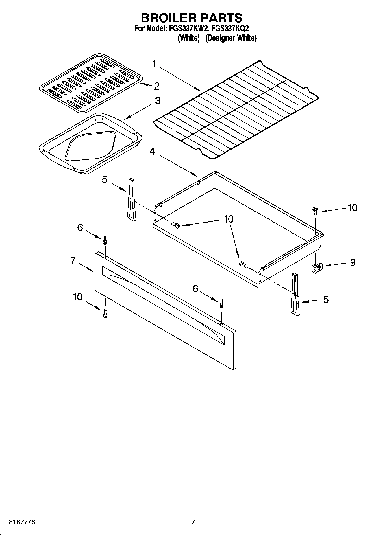 05 - BROILER PARTS