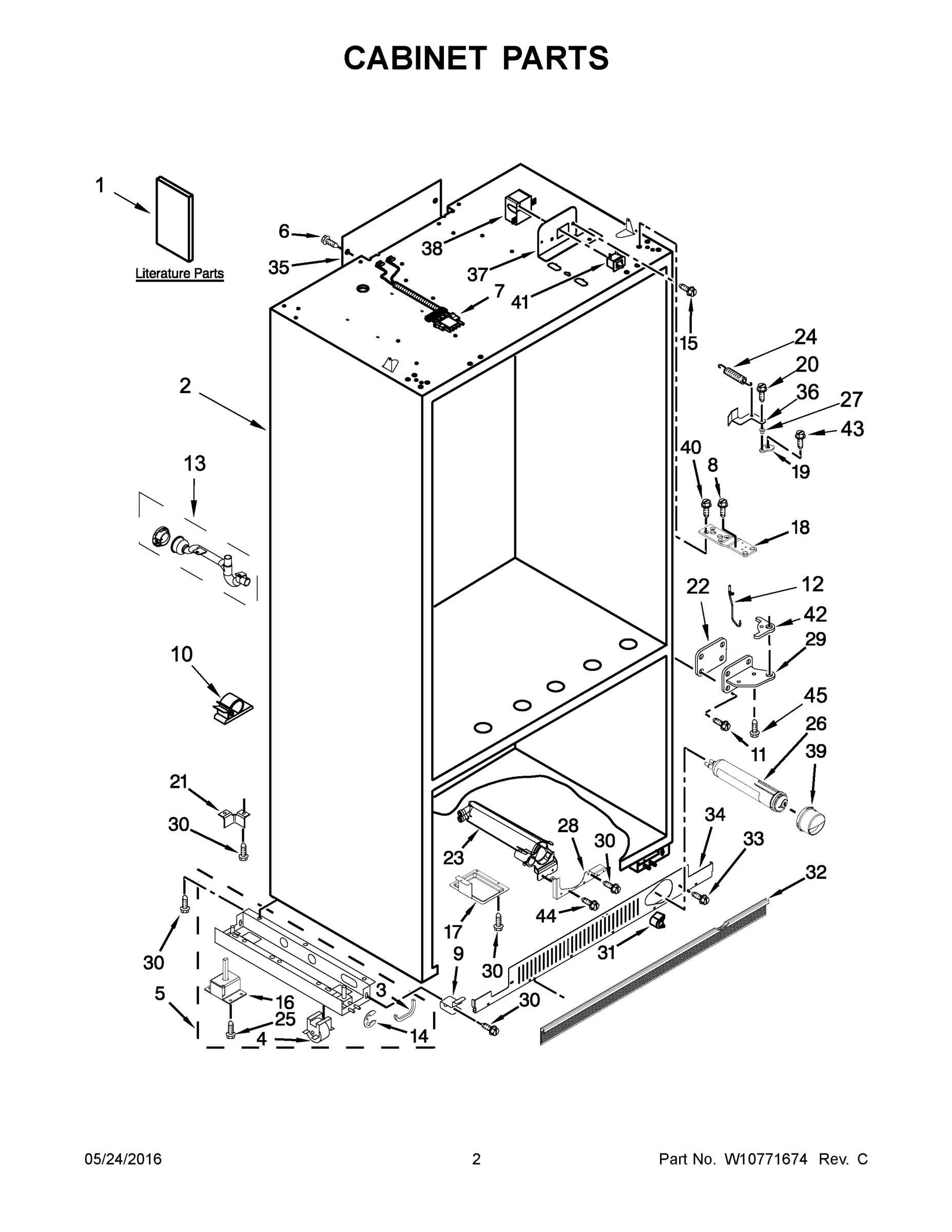 02 - CABINET PARTS