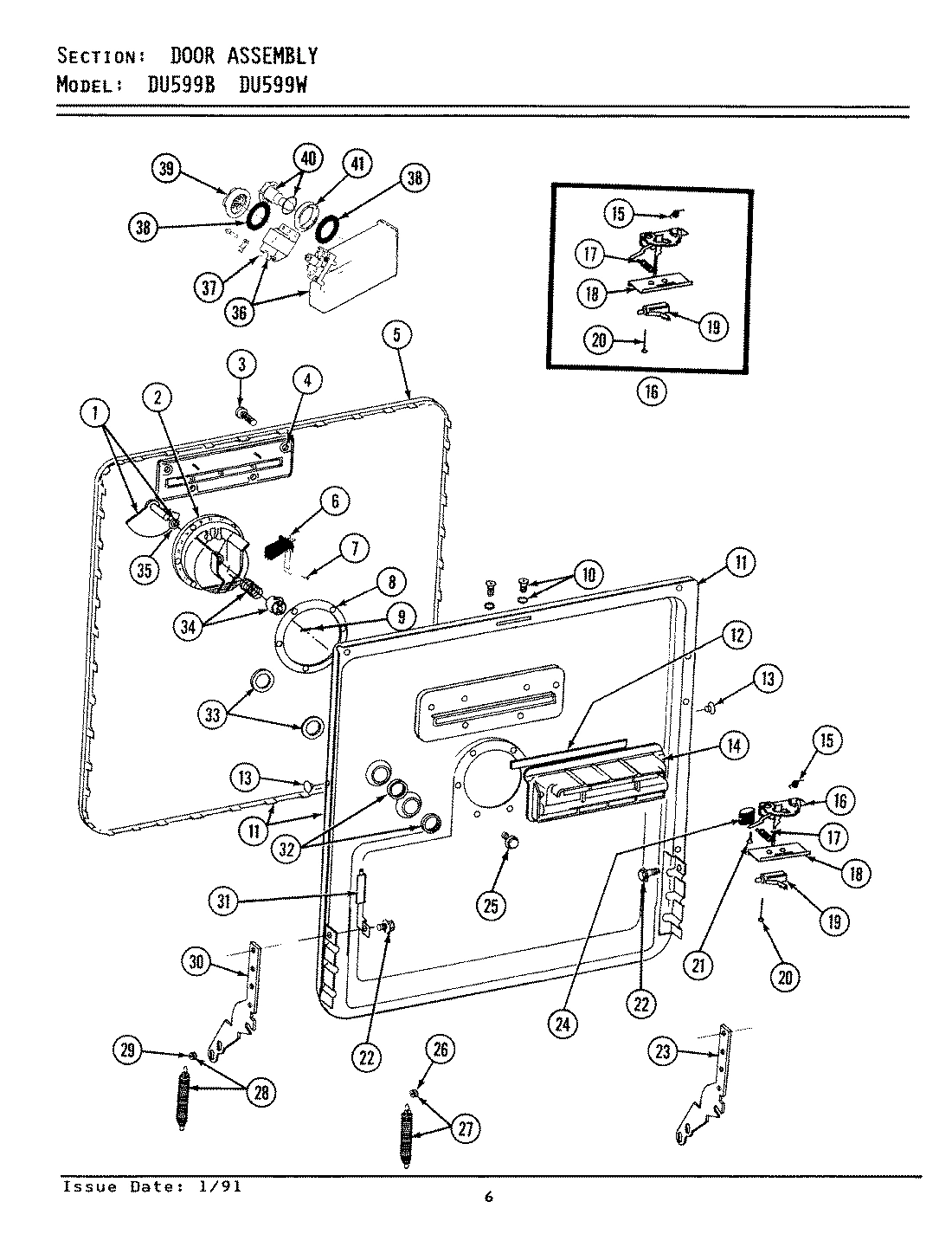 04 - DOOR ASSEMBLY