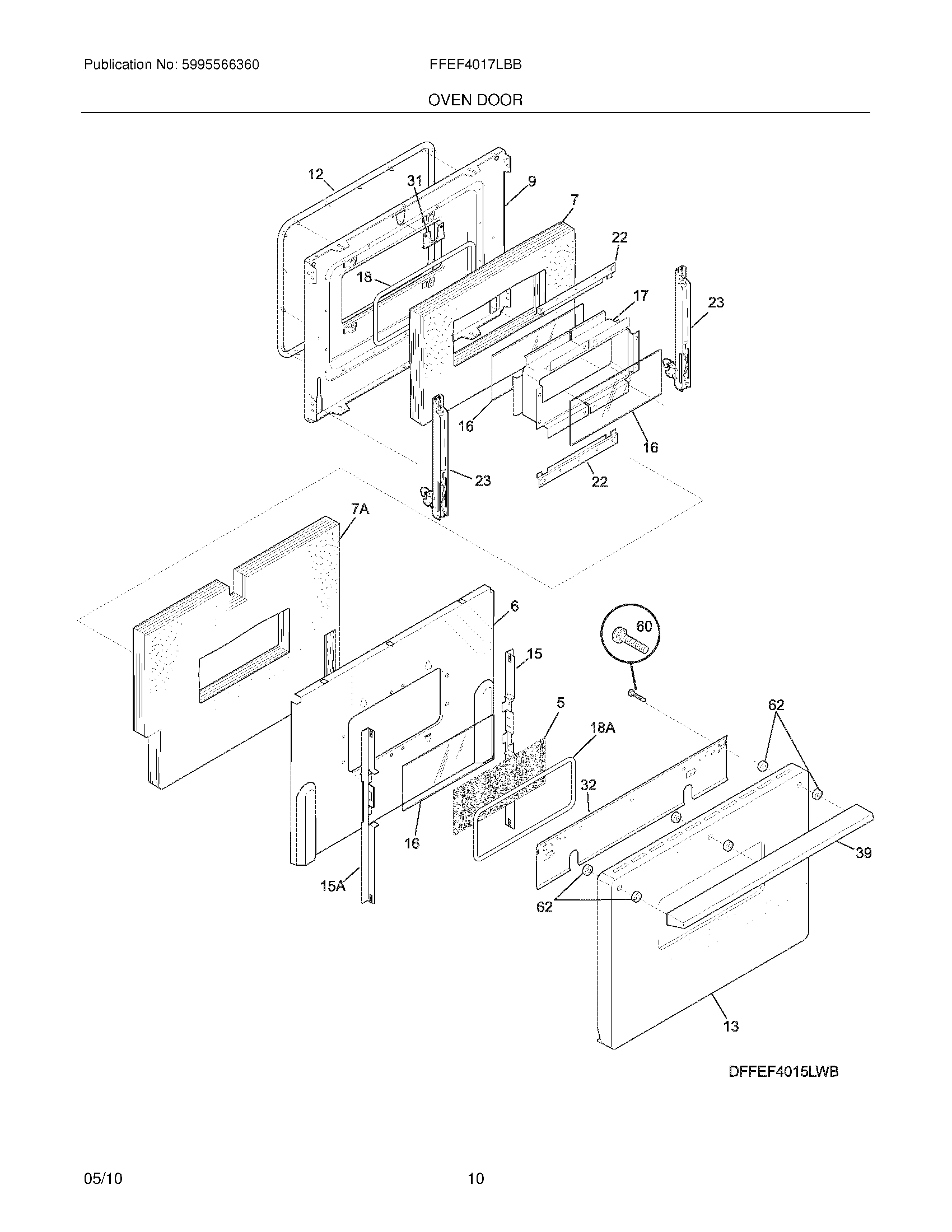 09 - OVEN DOOR
