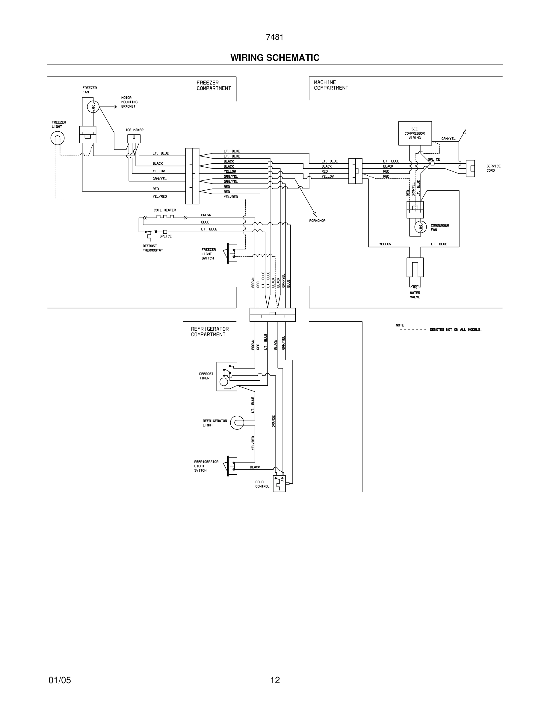 12 - WIRING SCHEMATIC