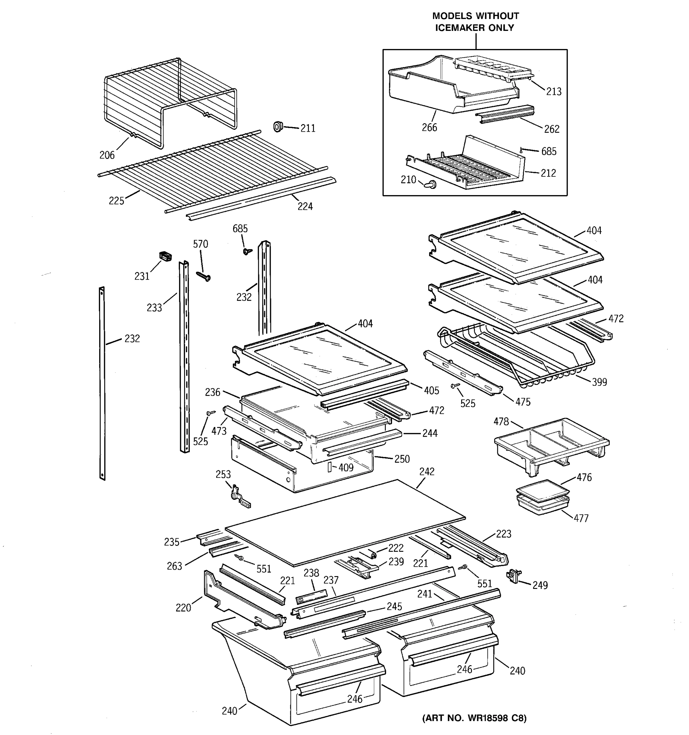 SHELF PARTS