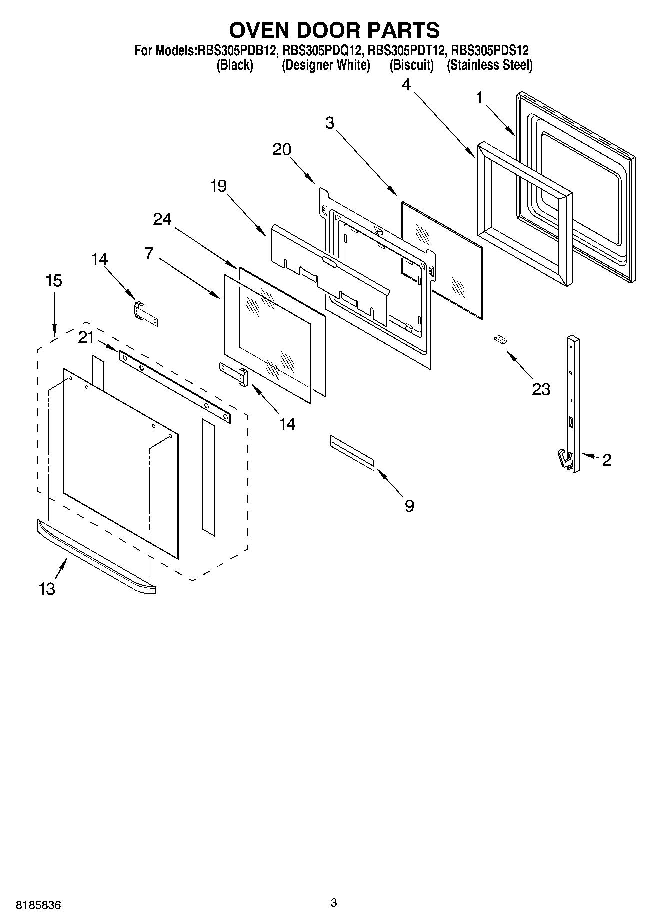02 - OVEN DOOR