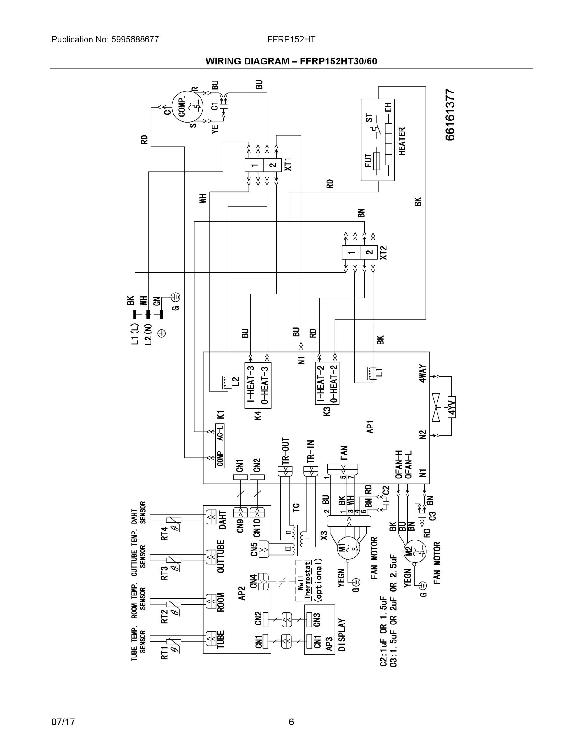 03 - WIRING DIAGRAM, FFRP152HT30/60