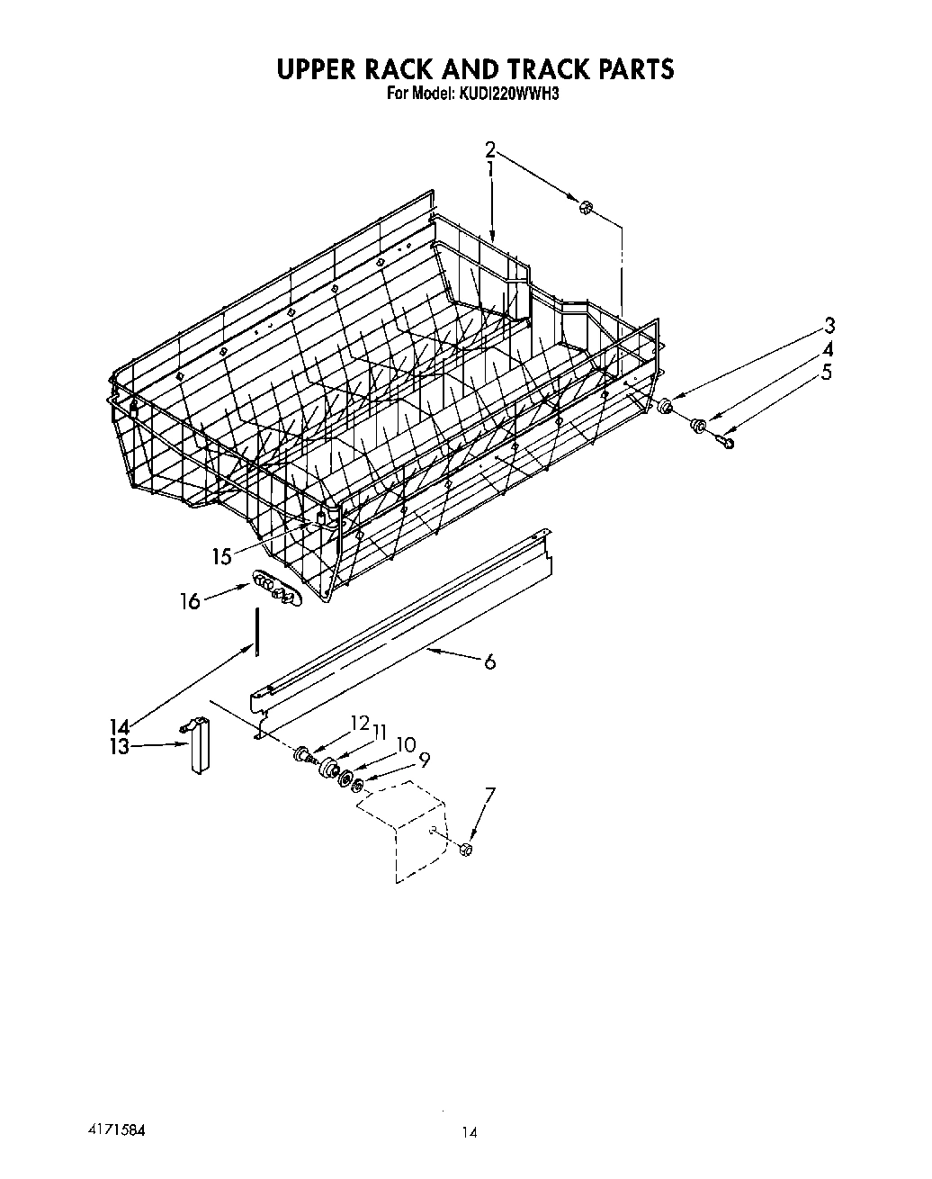 11 - UPPER RACK AND TRACK