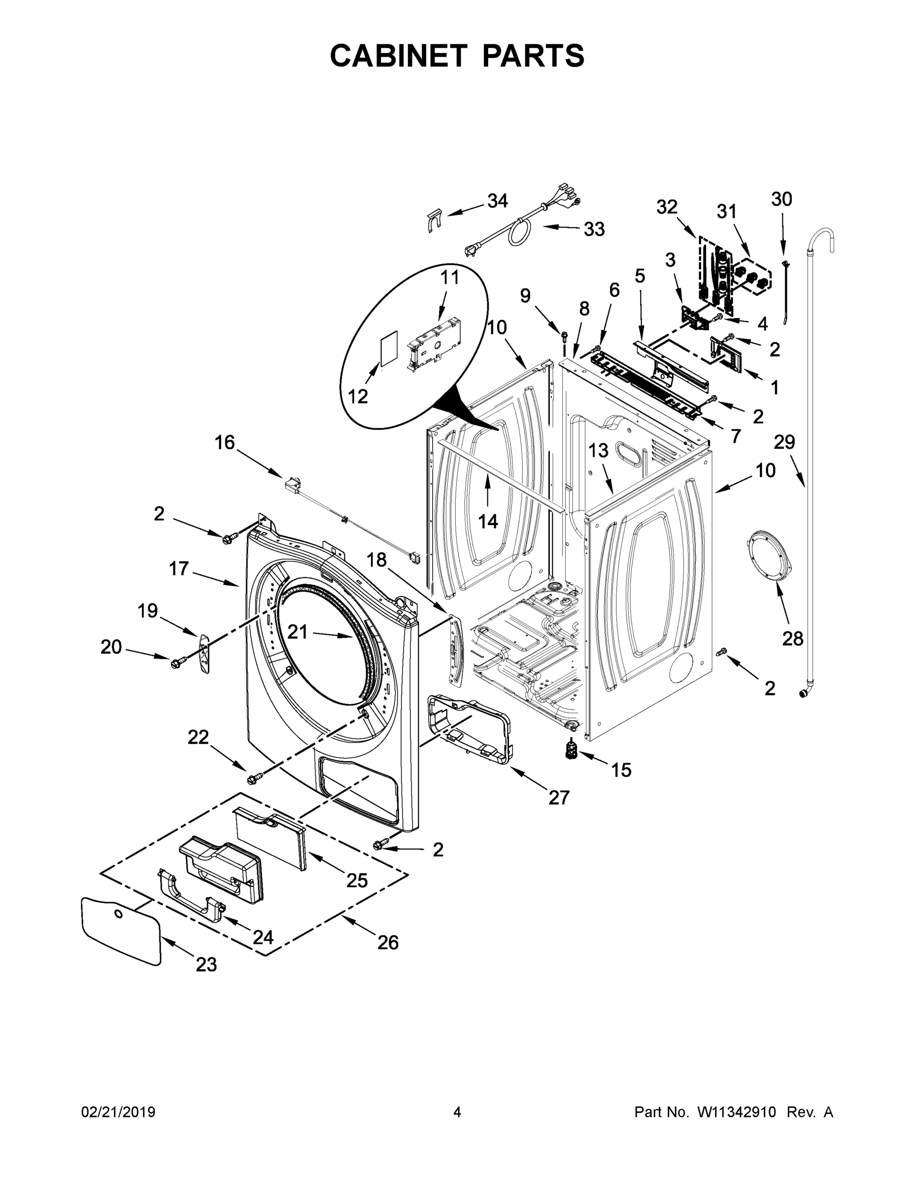 03 - CABINET PARTS