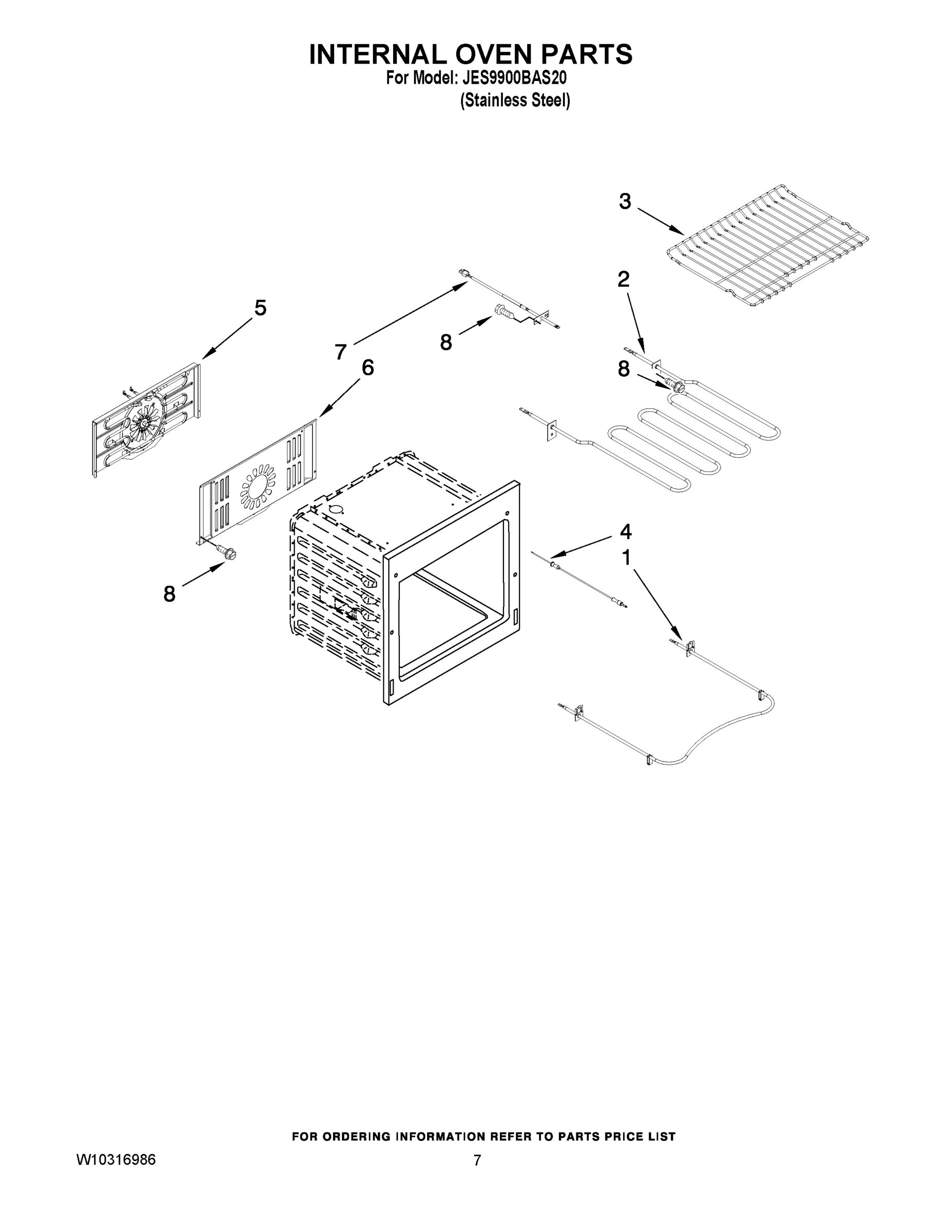 05 - INTERNAL OVEN PARTS