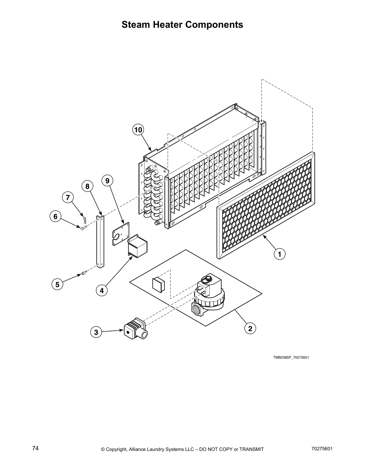 Steam Heater Components