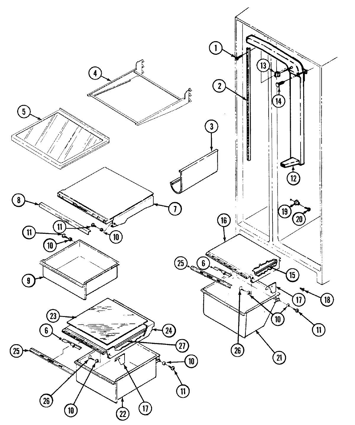 04 - SHELVES & ACCESSORIES