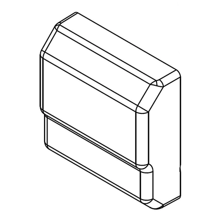 W10445790 Whirlpool Refrigerator Front Cover