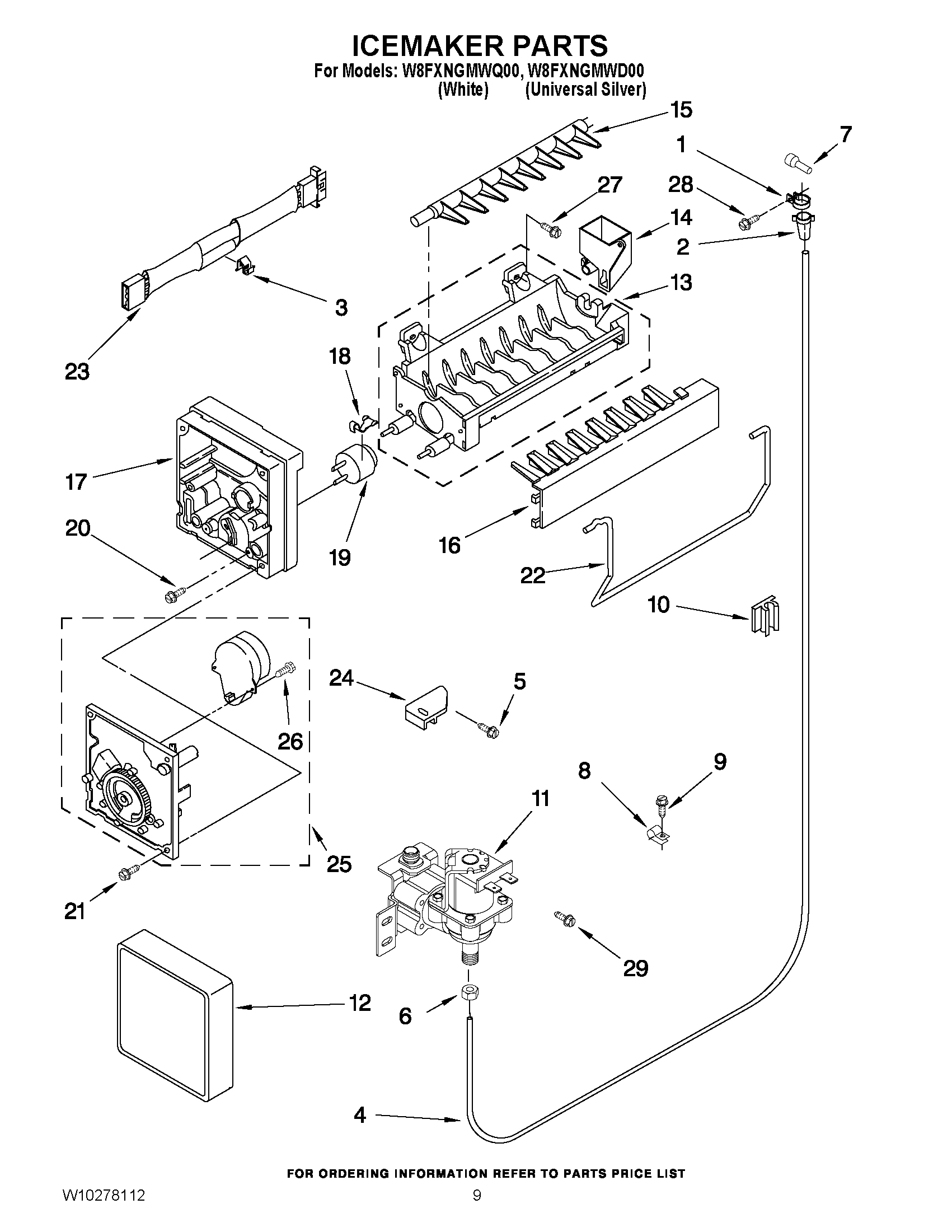 05 - ICEMAKER PARTS