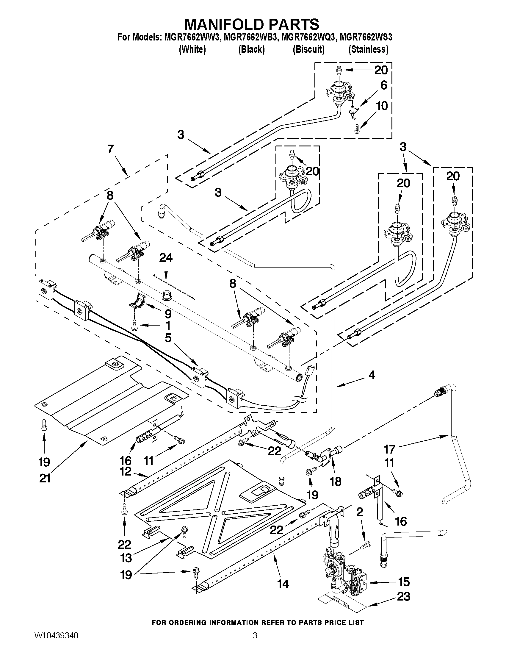 03 - MANIFOLD PARTS