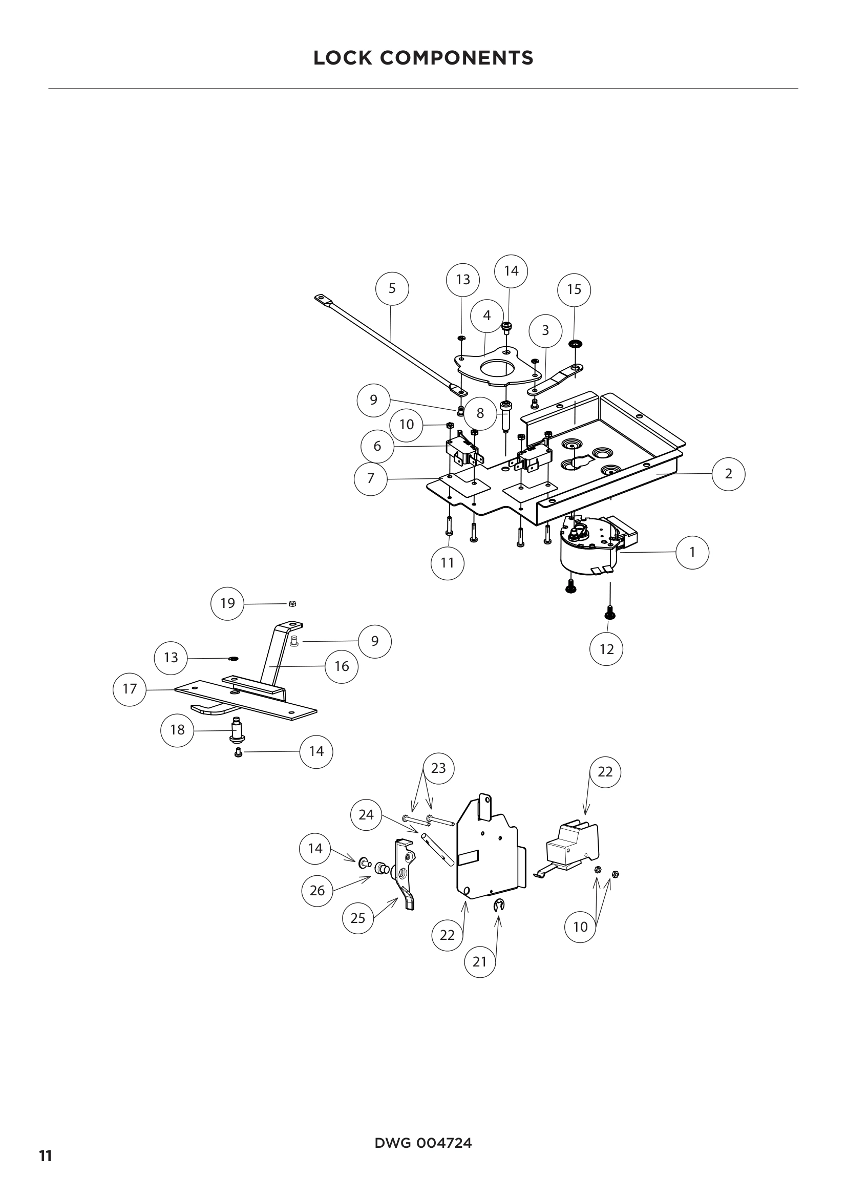 LOCK COMPONENTS