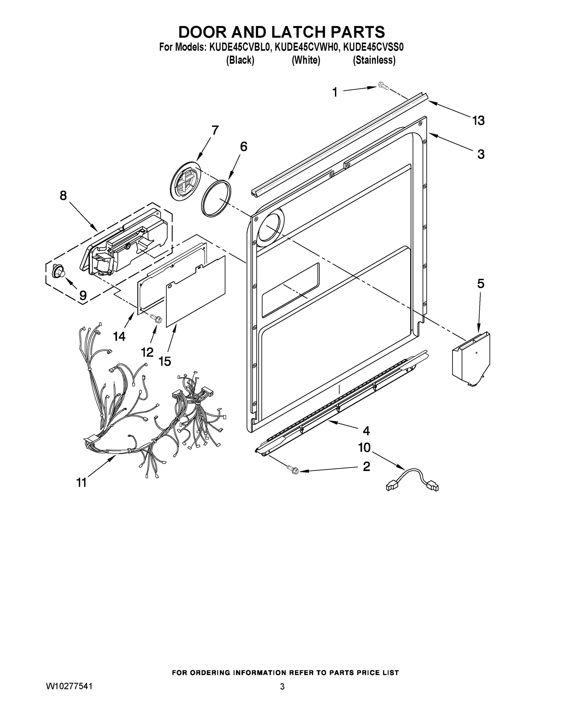 03 - DOOR AND LATCH PARTS
