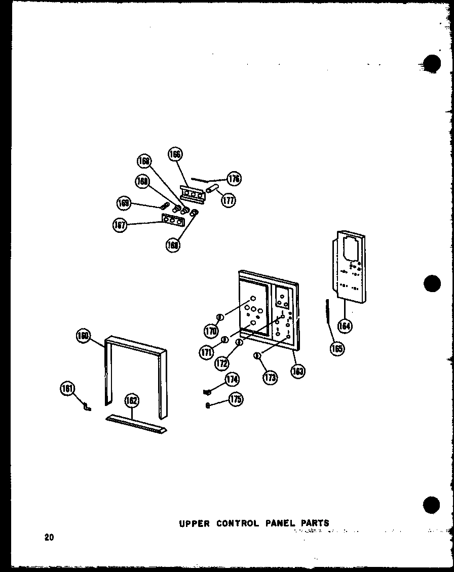 09 - UPPER CONTROL PANEL PARTS