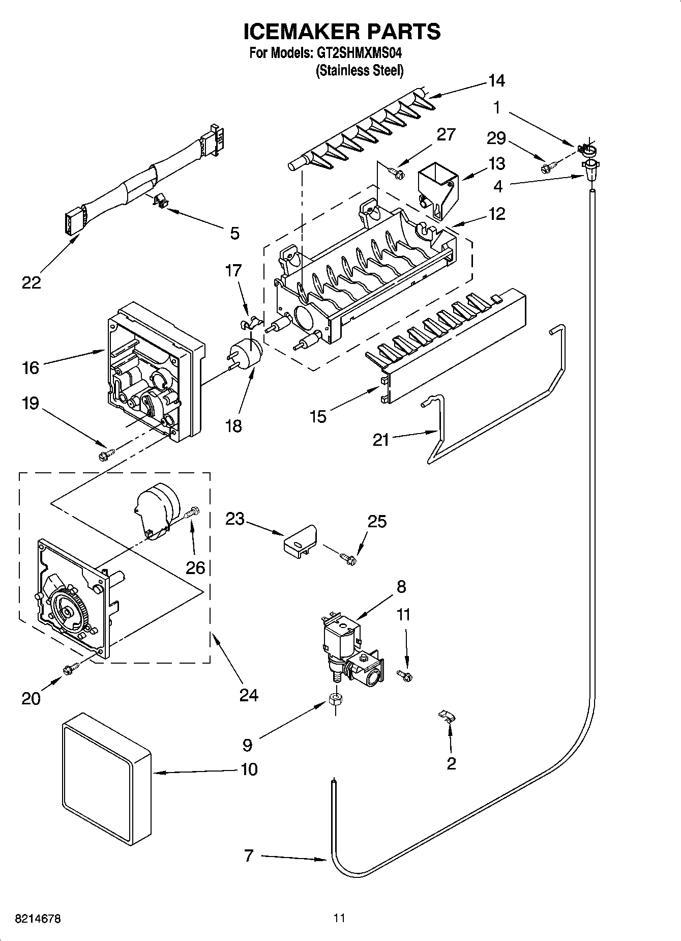 06 - ICEMAKER PARTS