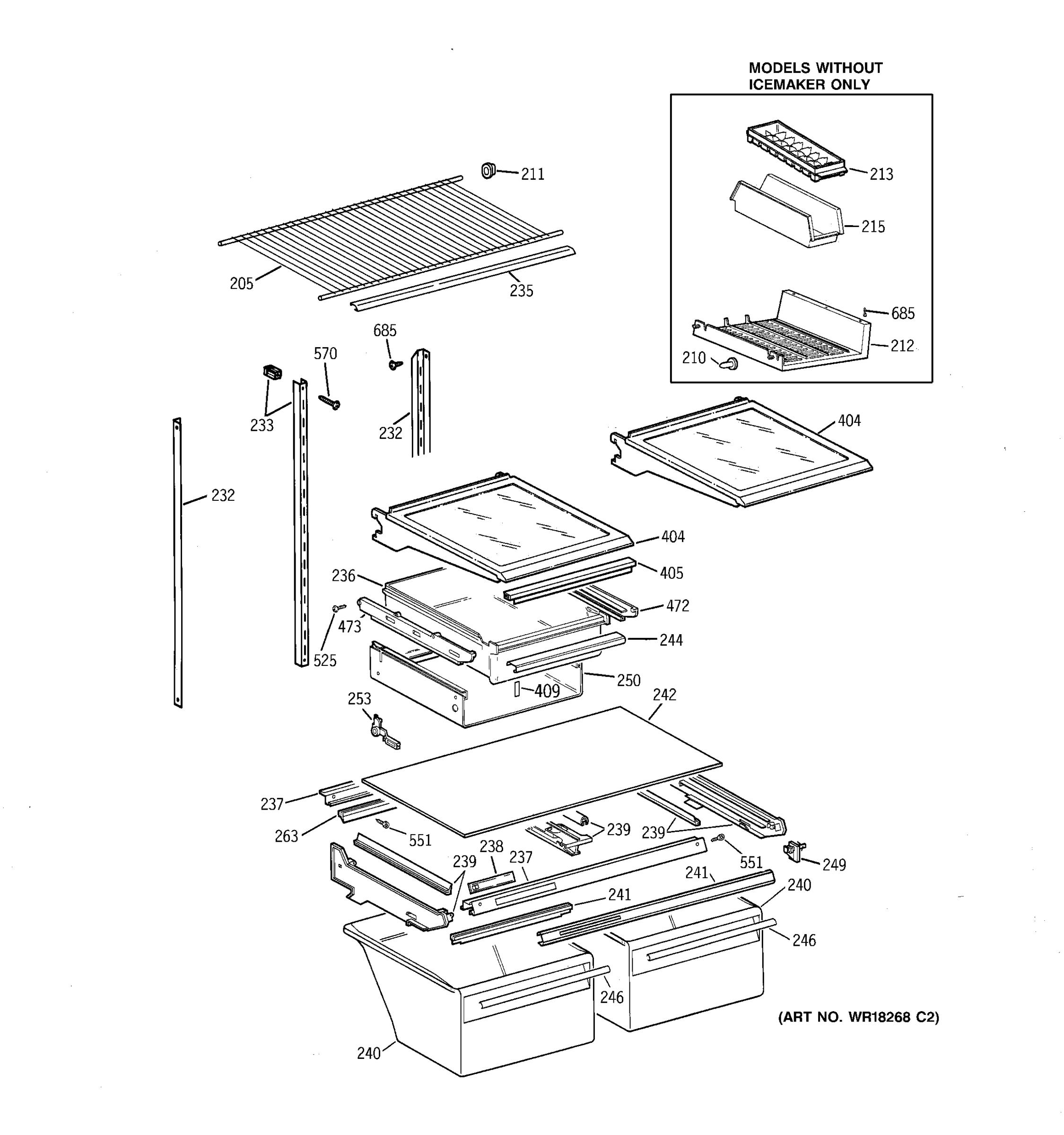 SHELF PARTS