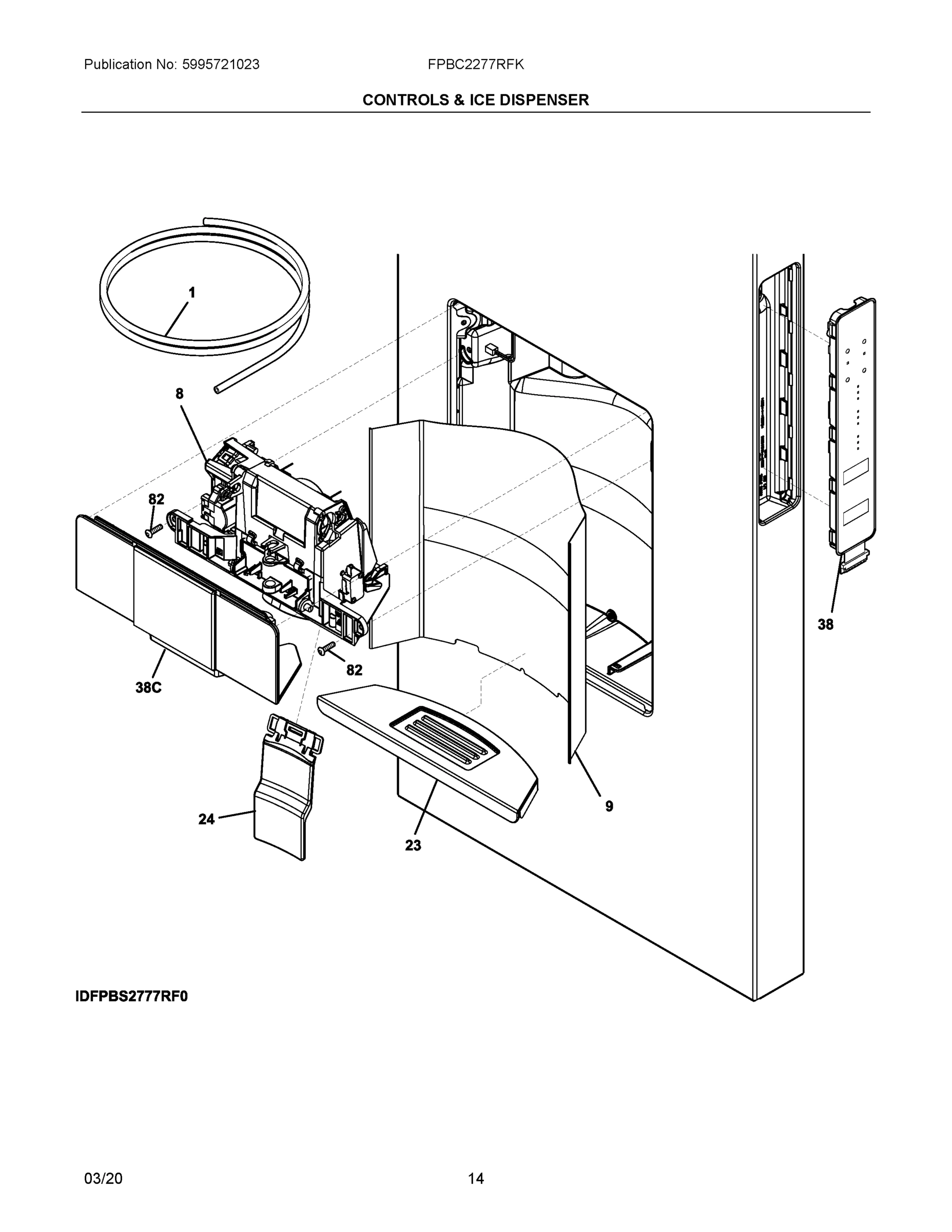 07 - CONTROLS & ICE DISPENSER