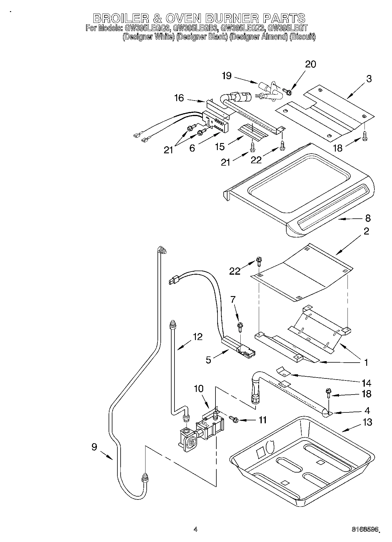 04 - BROILER AND OVEN BURNER