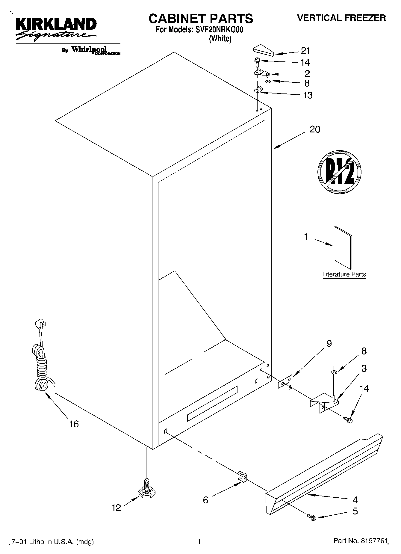 01 - CABINET, LITERATURE