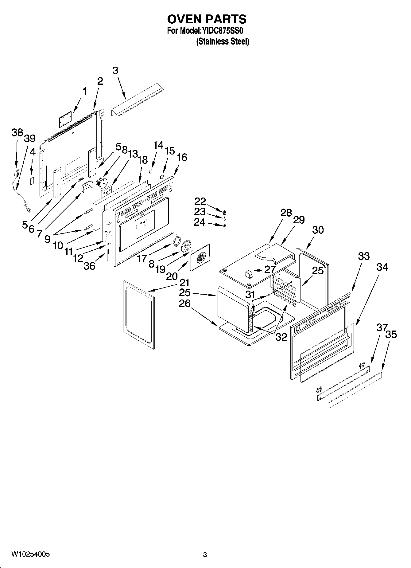 03 - OVEN PARTS