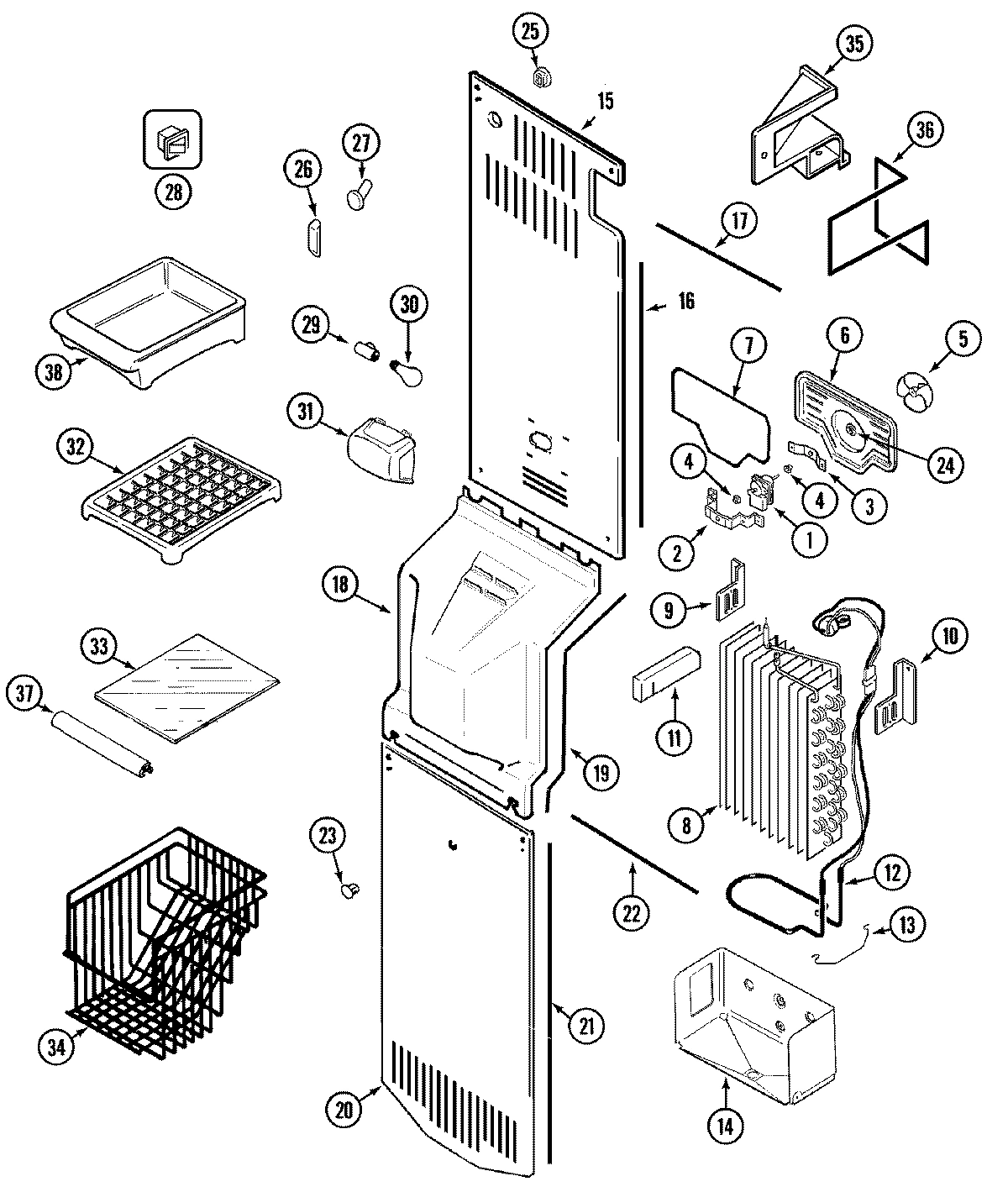 03 - FREEZER COMPARTMENT