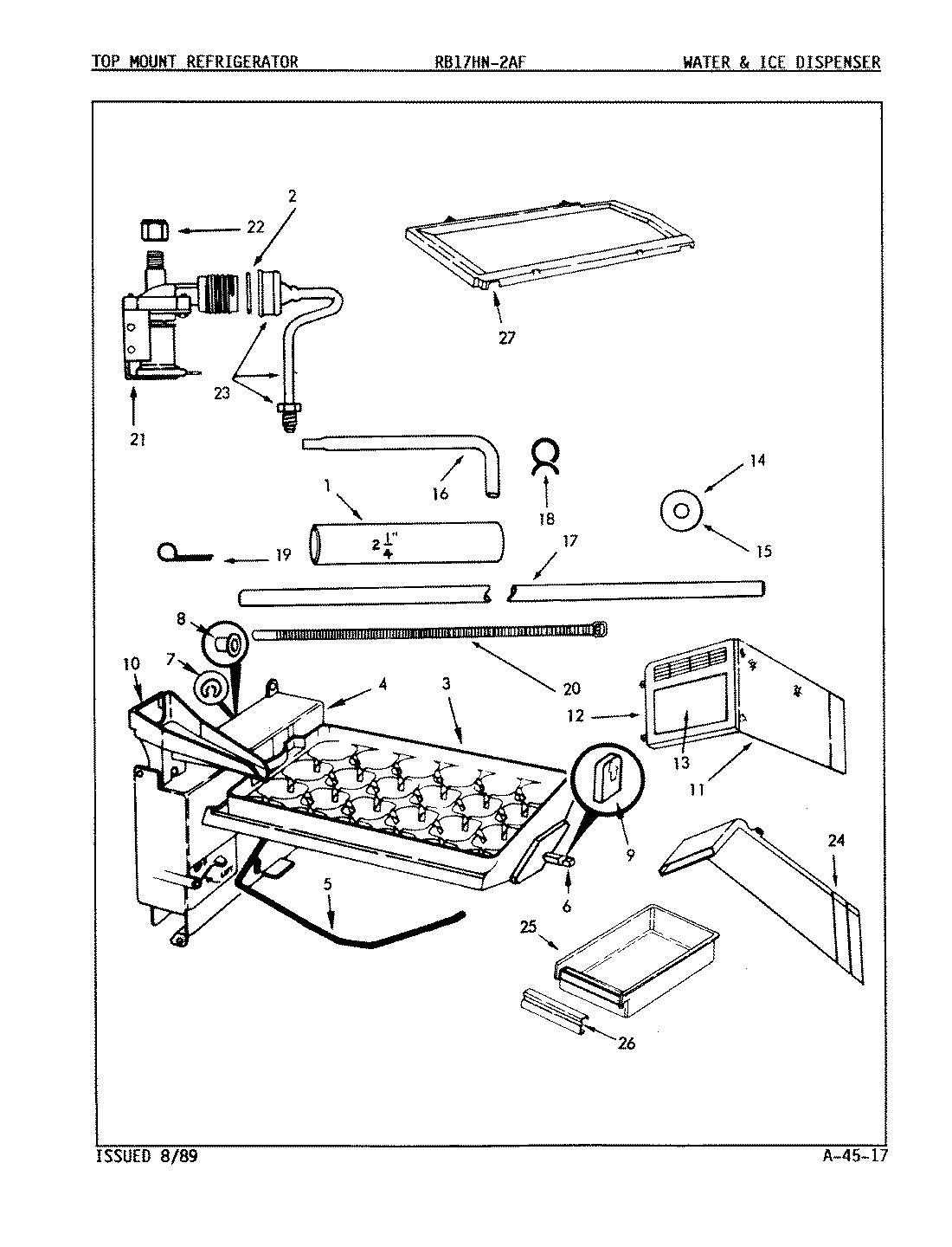 05 - WATER & ICE DISPENSER