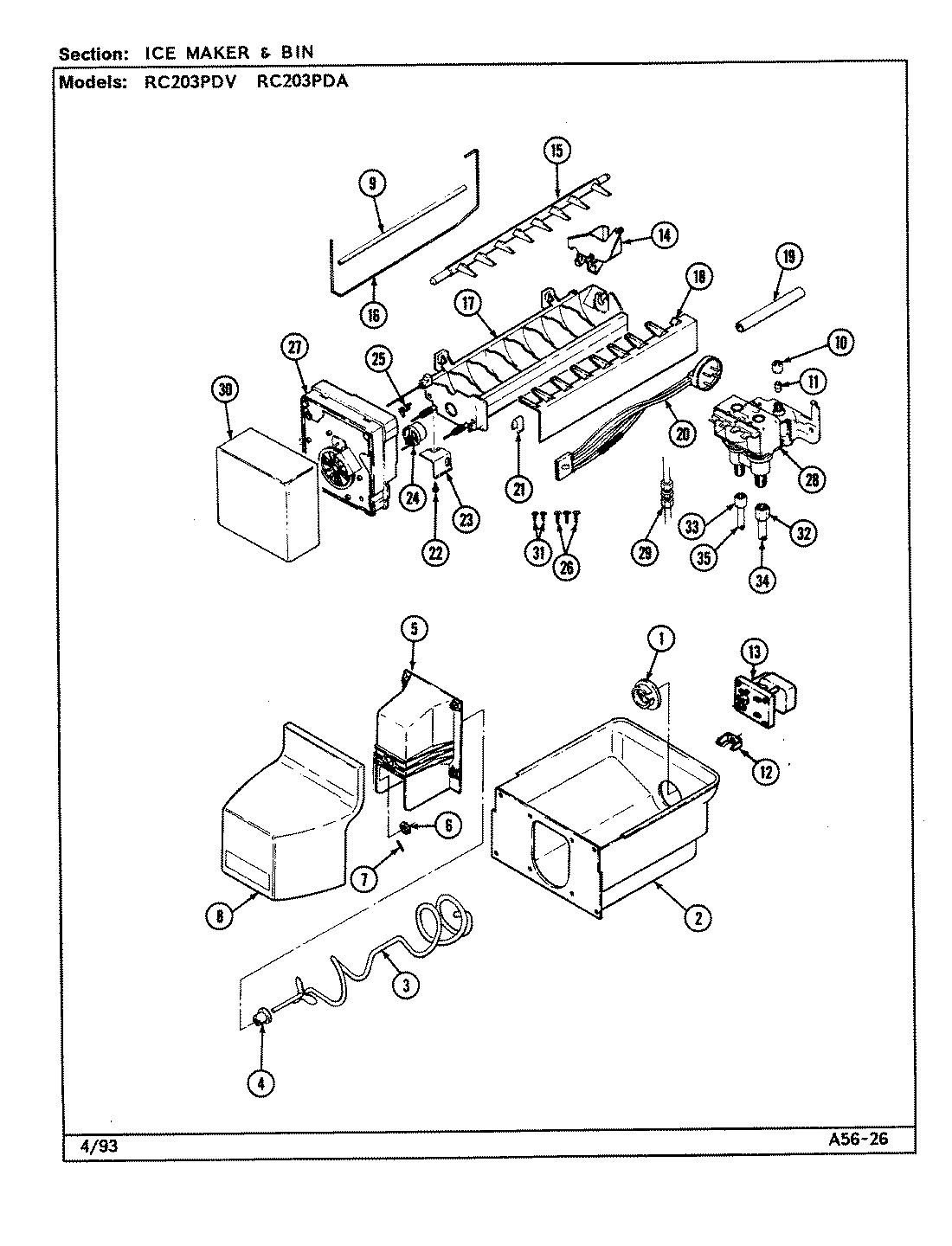 06 - ICE MAKER & BIN