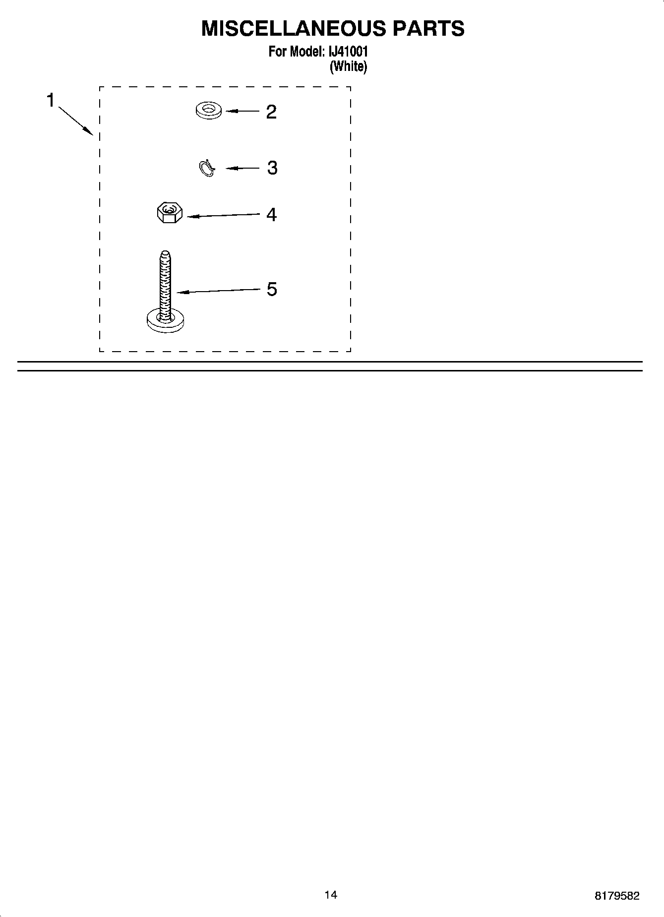 10 - MISCELLANEOUS PARTS, OPTIONAL PARTS (NOT INCLUDED)