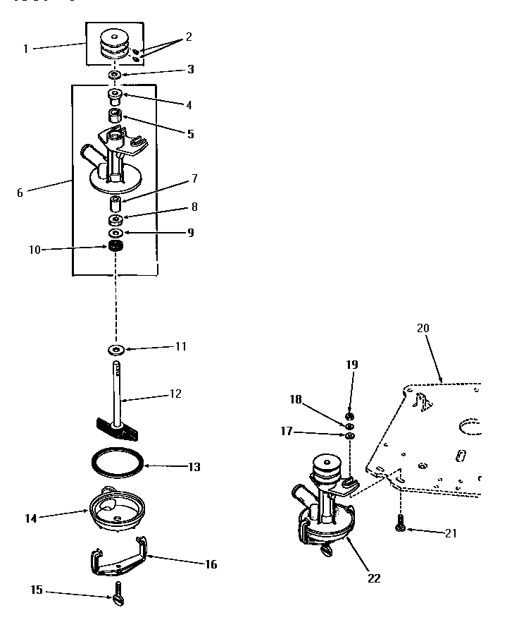 21 - PUMP ASSY