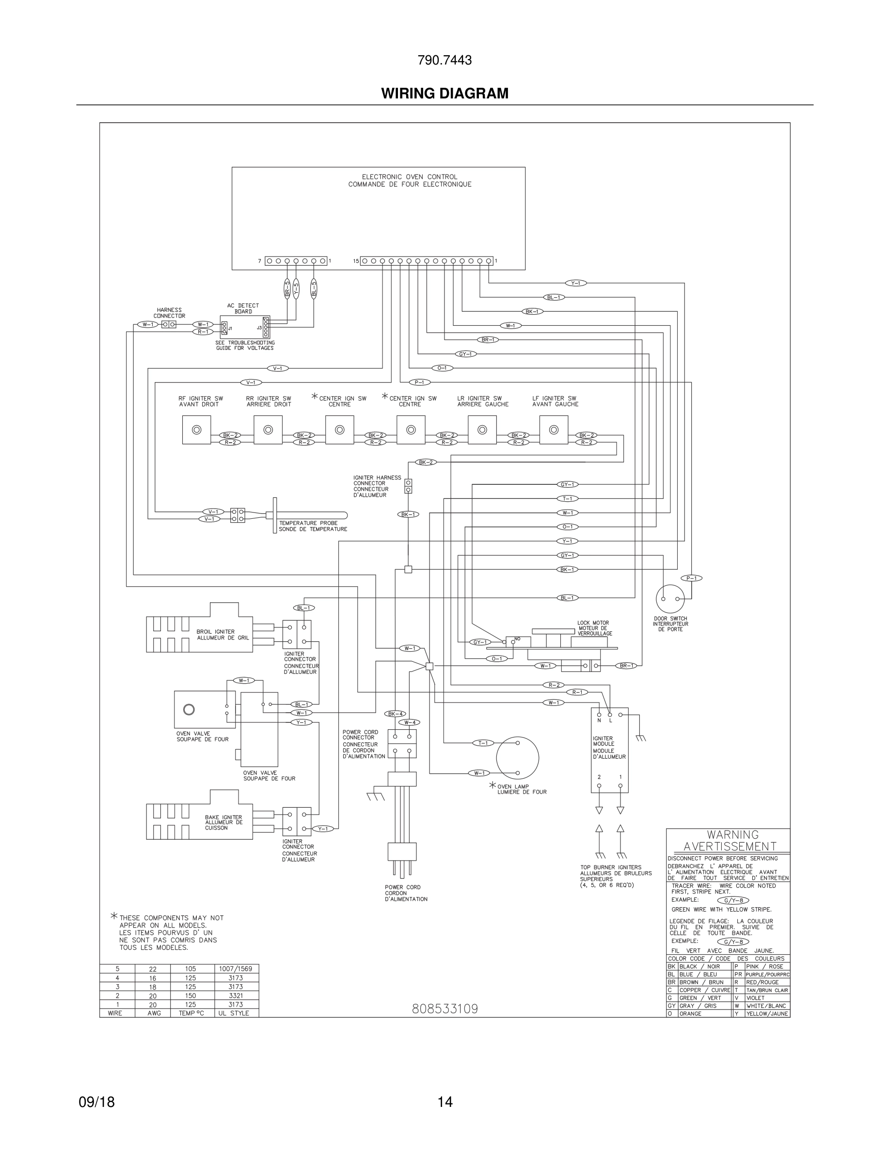 14 - WIRING DIAGRAM