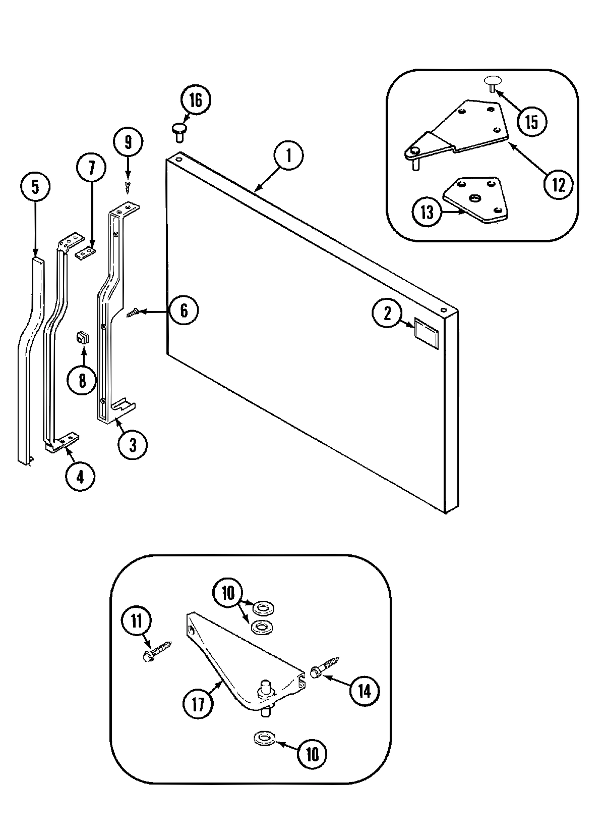 05 - FREEZER OUTER DOOR